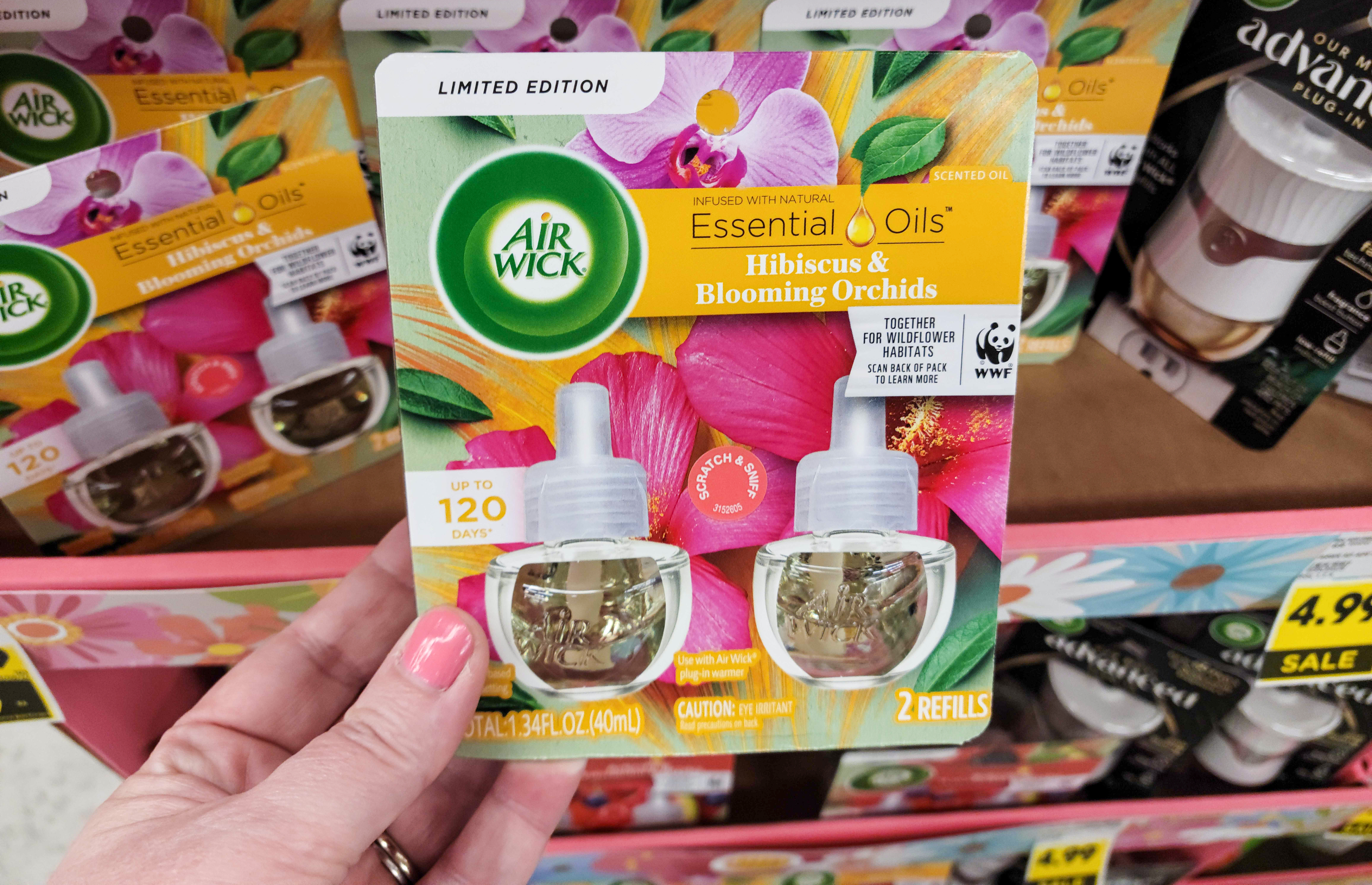 B1G1 Free Air Wick Scented Oil Refills at Kroger card image